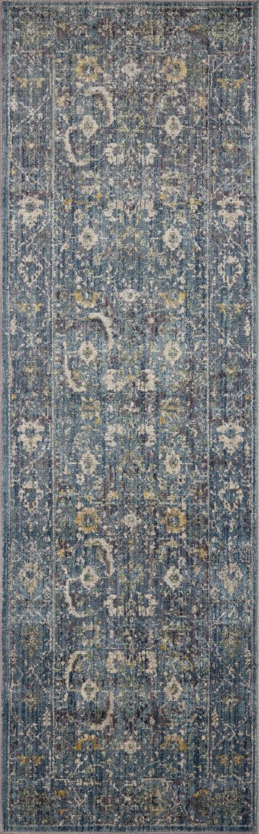 Jean Stoffer x Loloi Bradbury Bru - 03 Ocean/Gold Rug - Jean Stoffer x Loloi - bradbru - 03ocgo2680