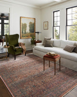 Jean Stoffer x Loloi Bradbury Bru-06 Sunset/Multi Rug.