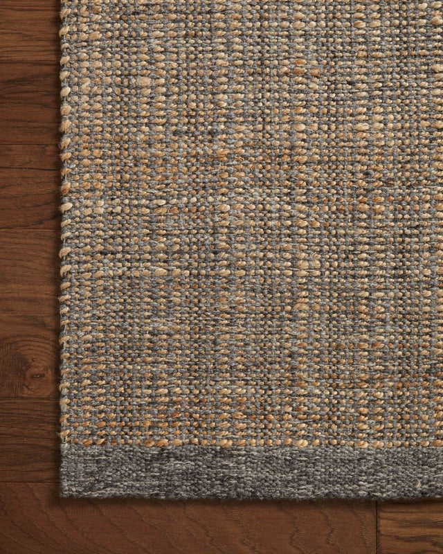 Jean Stoffer x Loloi Cornwall Crn-01 Charcoal/Natural Rug.