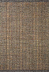 Jean Stoffer x Loloi Cornwall Crn-01 Charcoal/Natural Rug.