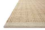 Jean Stoffer x Loloi Cornwall Crn-01 Ivory/Natural Rug.