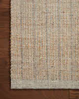 Jean Stoffer x Loloi Cornwall Crn-01 Lt Grey/Natural Rug.