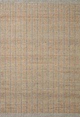 Jean Stoffer x Loloi Cornwall Crn-01 Lt Grey/Natural Rug.