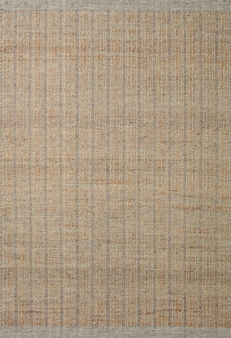 Jean Stoffer x Loloi Cornwall Crn-01 Lt Grey/Natural Rug.