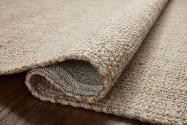 Jean Stoffer x Loloi Cornwall Crn-01 Lt Grey/Natural Rug.