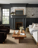 Jean Stoffer x Loloi Cornwall Crn-01 Mocha/Natural Rug.