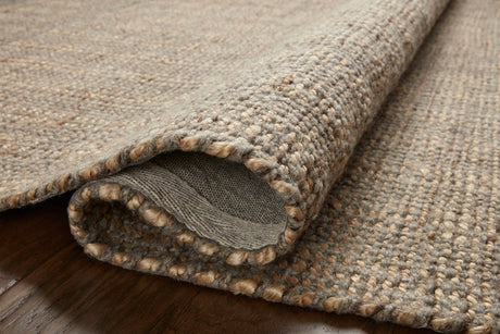 Jean Stoffer x Loloi Cornwall Crn-01 Mocha/Natural Rug.