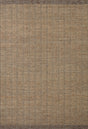 Jean Stoffer x Loloi Cornwall Crn-01 Mocha/Natural Rug.