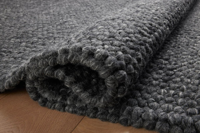 Jean Stoffer x Loloi Hendrick Hen-01 Charcoal Rug.