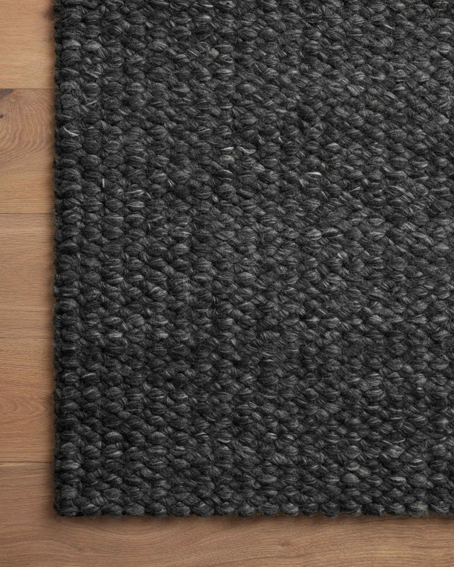 Jean Stoffer x Loloi Hendrick Hen-01 Charcoal Rug.