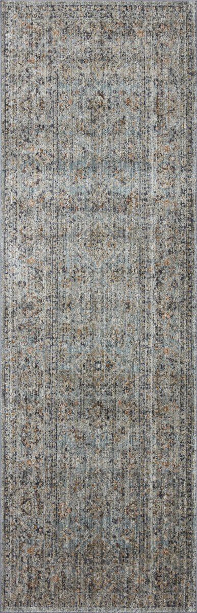 Jean Stoffer x Loloi Katherine Kes-01 Ocean/Gold Rug.