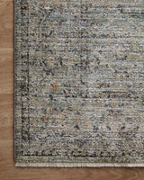 Jean Stoffer x Loloi Katherine Kes-01 Ocean/Gold Rug.