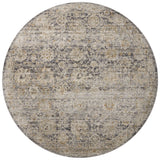 Jean Stoffer x Loloi Katherine Kes-02 Charcoal/Gold Rug.
