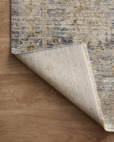 Jean Stoffer x Loloi Katherine Kes-02 Charcoal/Gold Rug.
