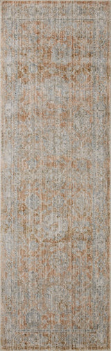 Jean Stoffer x Loloi Katherine Kes-02 Terracotta/Smoke Rug.