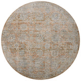 Jean Stoffer x Loloi Katherine Kes-02 Terracotta/Smoke Rug.