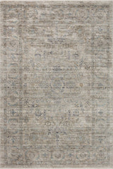 Jean Stoffer x Loloi Katherine Kes-03 Beige/Mist Rug.