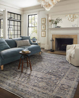 Jean Stoffer x Loloi Katherine Kes-03 Midnight /Tobacco Rug.