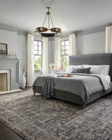 Jean Stoffer x Loloi Katherine Kes-03 Midnight /Tobacco Rug.