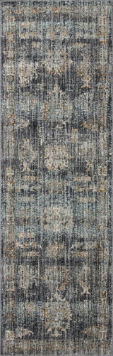 Jean Stoffer x Loloi Katherine Kes-04 Ink/Jade Rug.