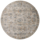 Jean Stoffer x Loloi Katherine Kes-04 Pebble/Ocean Rug.