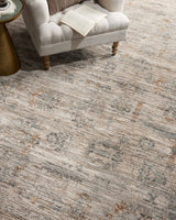 Jean Stoffer x Loloi Katherine Kes-04 Pebble/Ocean Rug.