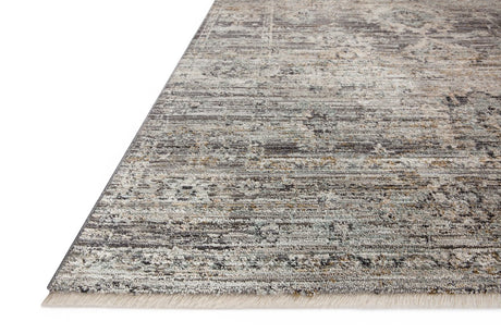 Jean Stoffer x Loloi Katherine Kes - 05 Graphite/Jade Rug - Jean Stoffer x Loloi - kesskes - 05gtjd530r