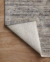 Jean Stoffer x Loloi Katherine Kes-05 Graphite/Jade Rug.