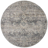 Jean Stoffer x Loloi Katherine Kes-05 Graphite/Jade Rug.