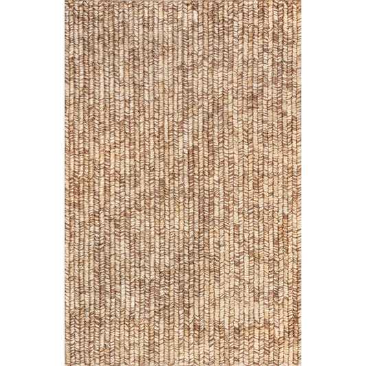 Nuloom Kateline Casual Striped Veok01A Natural Area Rug