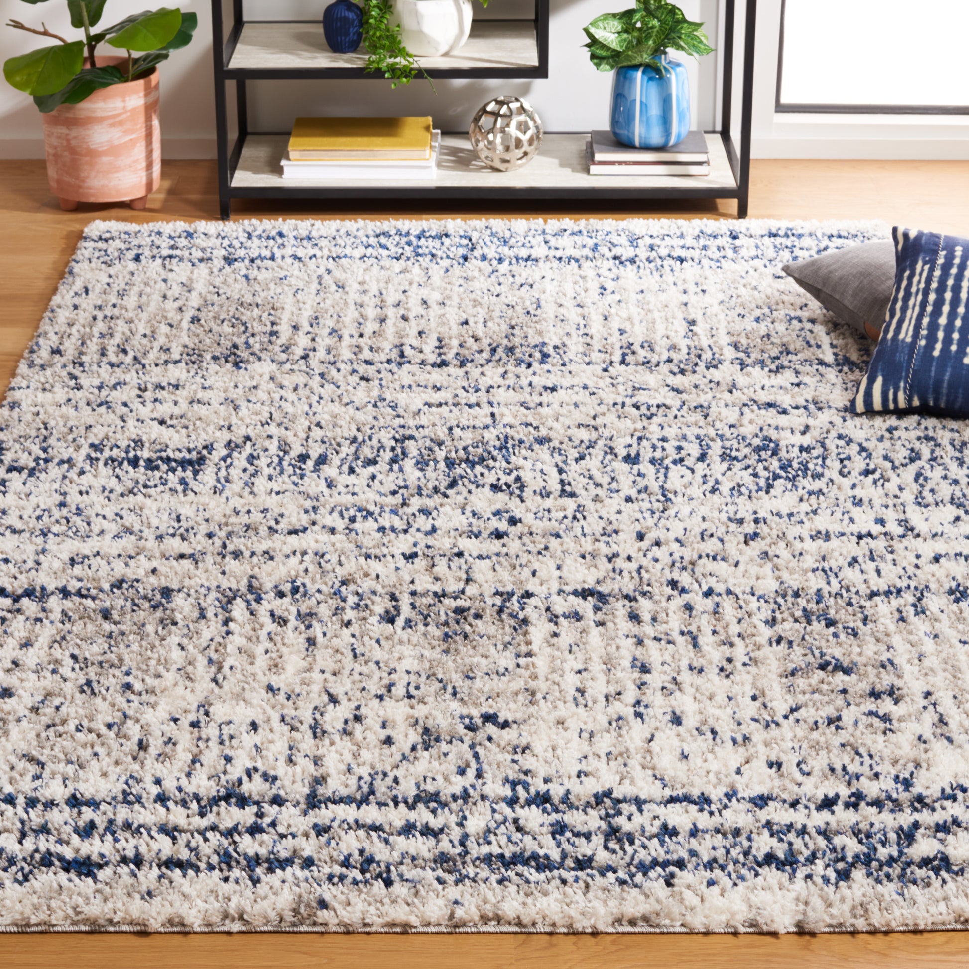 Safavieh Jericho Jer100N Navy/Ivory Area Rug