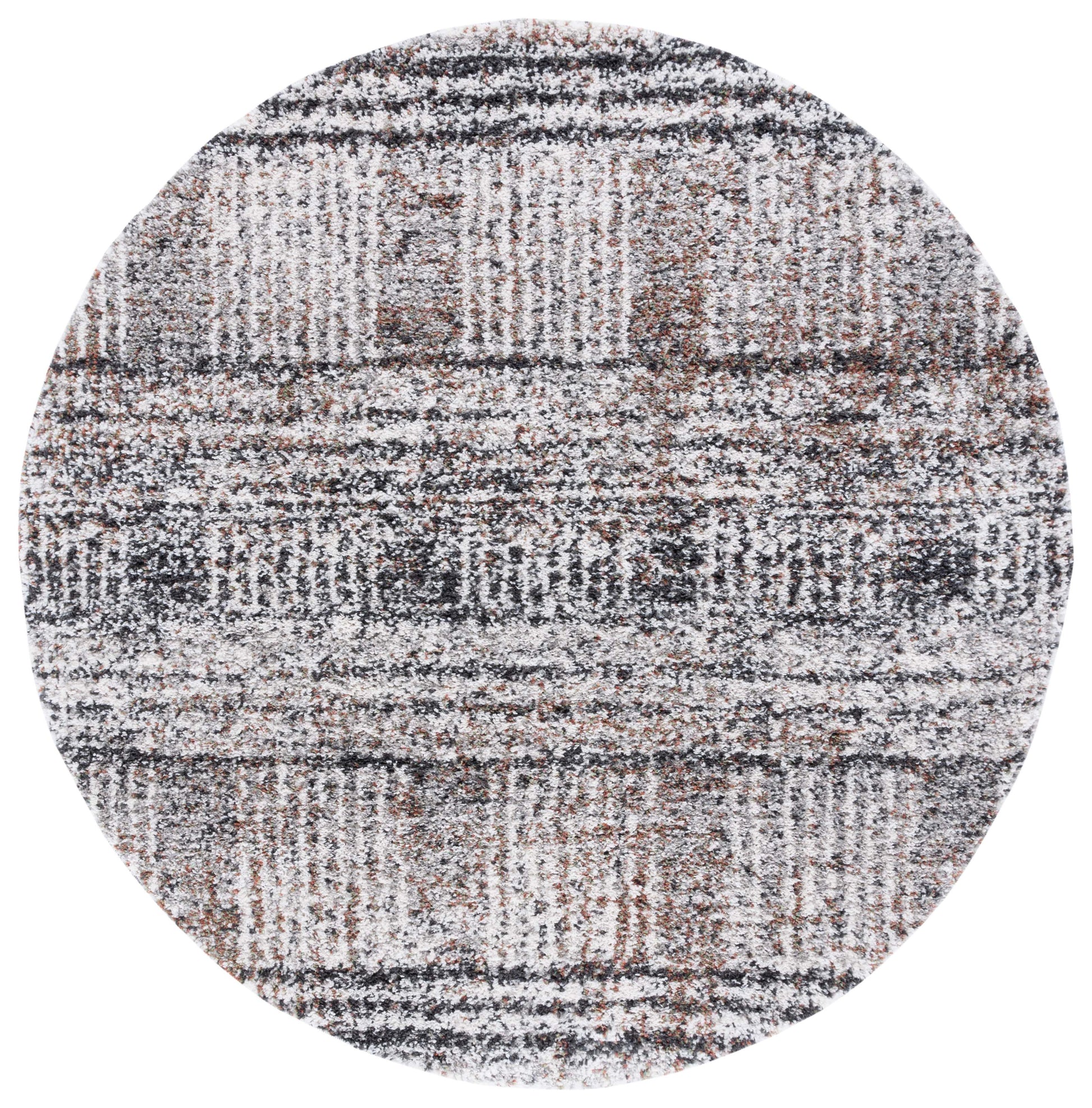 Safavieh Jericho Jer100Z Black/Rust Area Rug