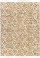 Surya Jakarta Jkt-2301 Beige, White Rug.