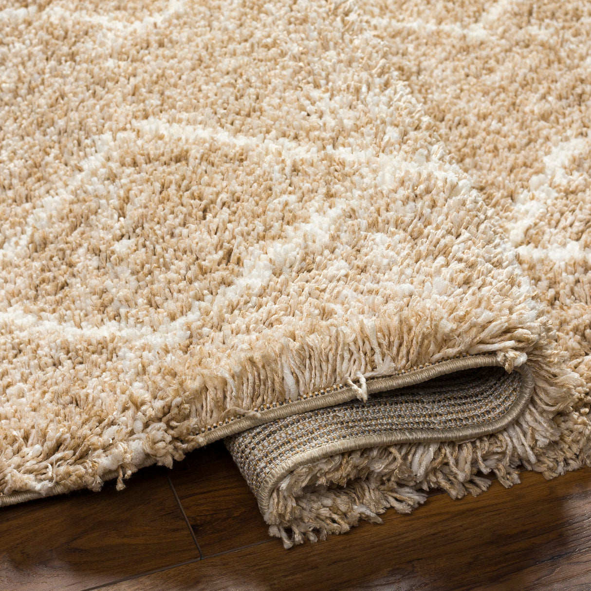 Surya Jakarta Jkt-2301 Beige, White Rug.