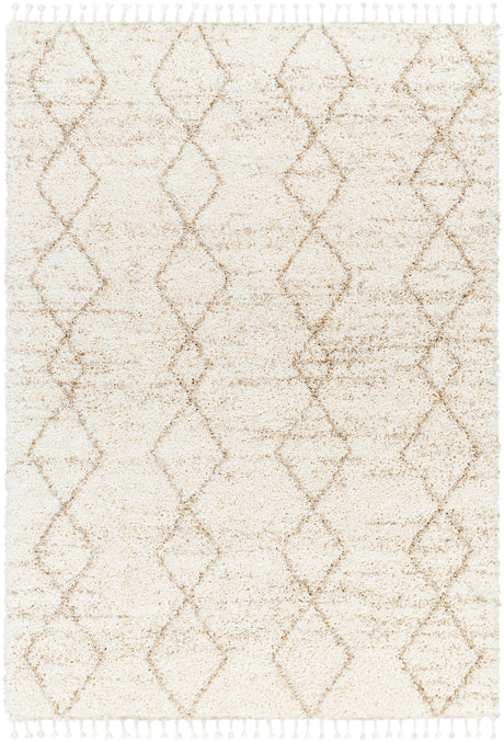 Surya Jakarta Jkt-2302 White, Beige Rug.