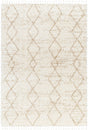 Surya Jakarta Jkt-2302 White, Beige Rug.