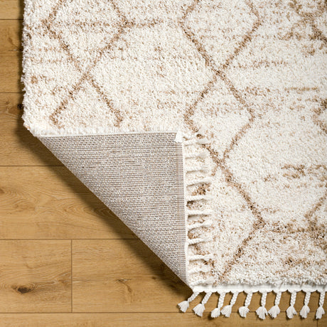 Surya Jakarta Jkt-2302 White, Beige Rug.