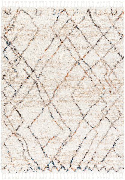 Surya Jakarta Jkt-2308 White, Beige Area Rug