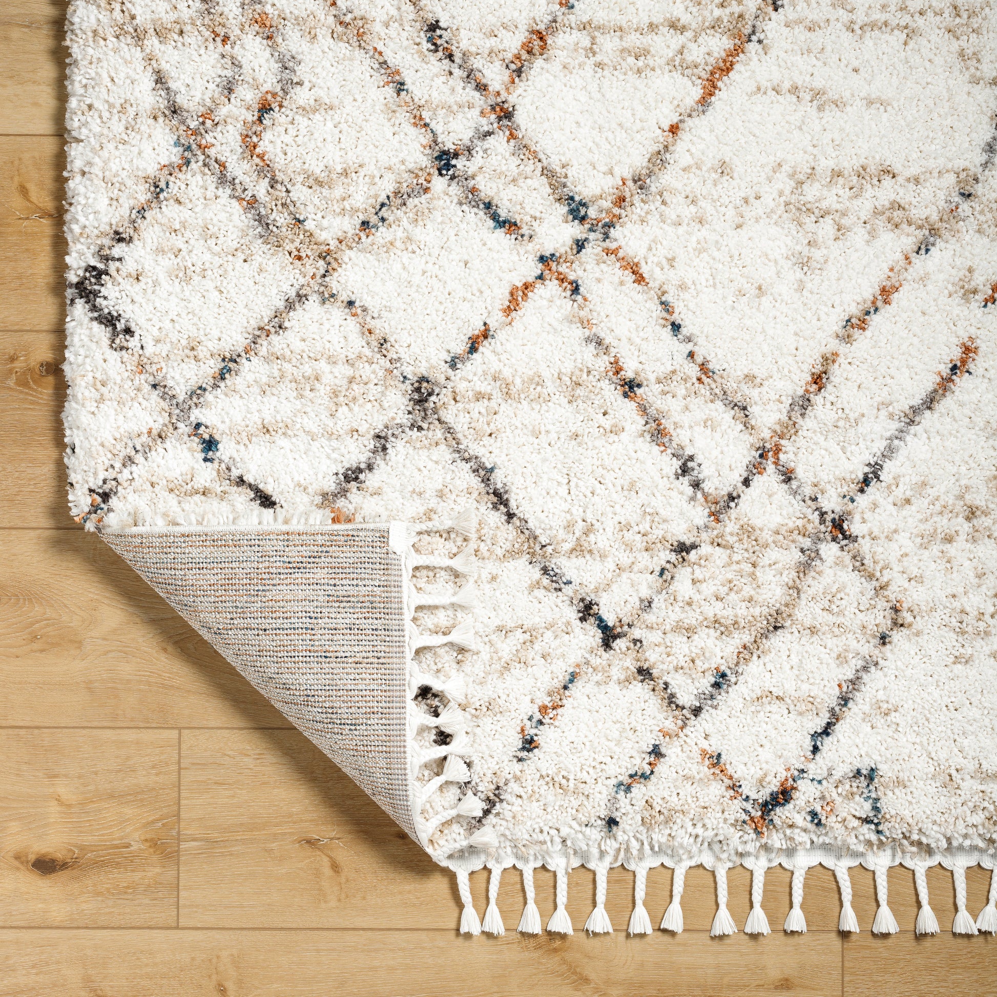 Surya Jakarta Jkt-2308 White, Beige Area Rug