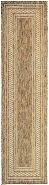 Nourison Horizon Indoor/Outdoor HOZ03 Natural Contemporary Area Rugs