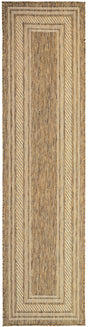 Nourison Horizon Indoor/Outdoor HOZ03 Natural Contemporary Area Rugs