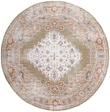 Nourison Astra Machine Washable Asw11 Sage Multi Rug