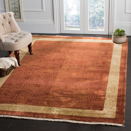 Safavieh Jewel Of India Jwl604A Rust/Gold Rug.