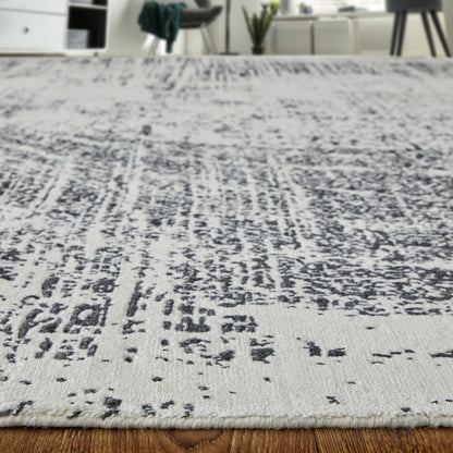 Feizy Coda Cod8928F Black/White Area Rug