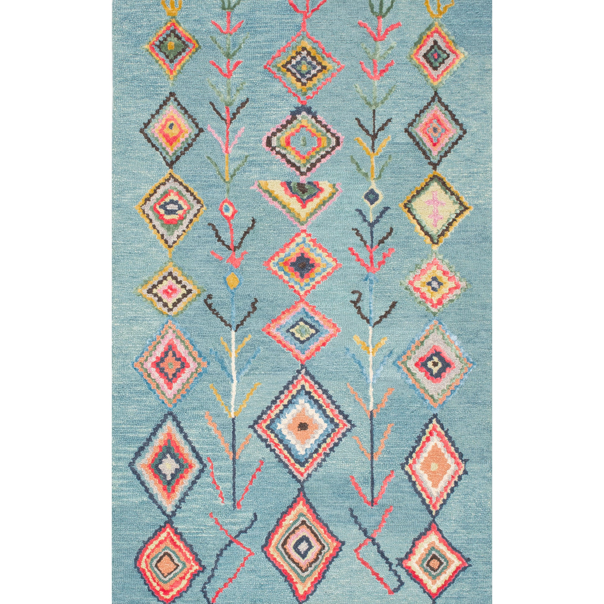 Nuloom Belini Mjsm18C Turquoise Area Rug