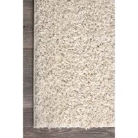 Nuloom Haisley Casual Shag Ozus01B Beige Area Rug