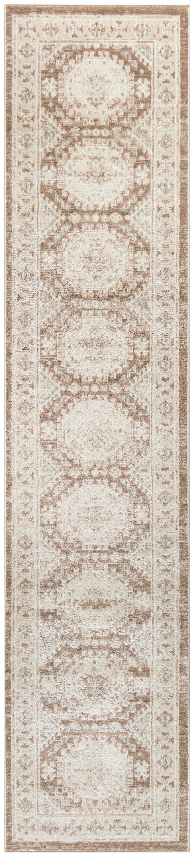 Nourison Serenity Home Srh01 Ivory Mocha Area Rug