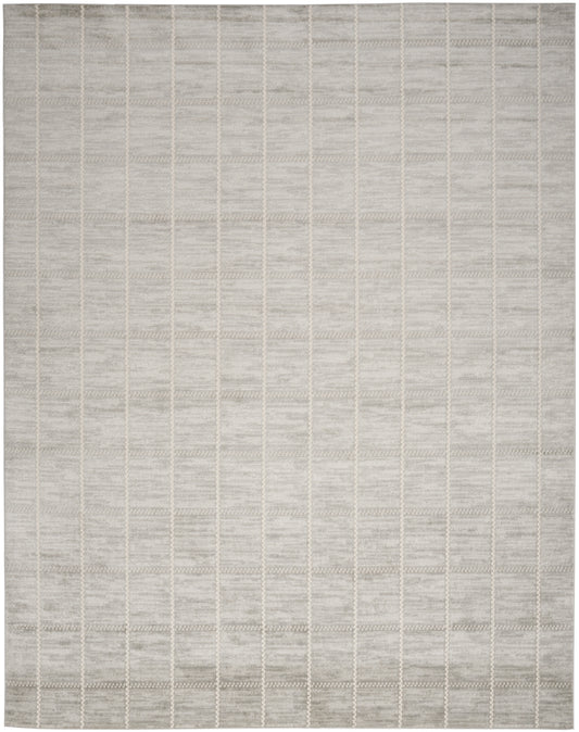 Nourison Serenity Home Srh05 Light Grey Area Rug