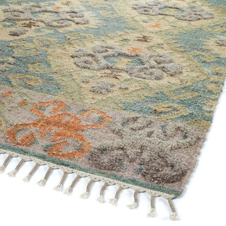 Kaleen Alejandra Alj96-17 Blue, Natural, Gray, Green Rugs.