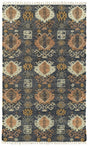 Kaleen Alejandra Alj98-22 Navy, Natural, Spa, Gold Rugs.